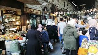 سوق البزورية بدمشق القديمة بشهر مولد الرسول محمد صلى الله عليه وسلم