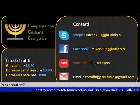 2021-03-11 Culto Giovedì - Fr. Marretta - Fr. Gemelli - Giovanni Cap 5 vers 1-11