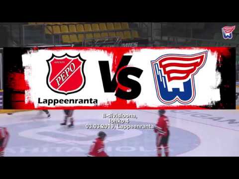 PEPO vs Warkis -Maalikooste -Kisapuiston jäähalli, Lappeenranta (03.03.2019)