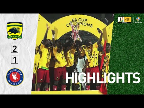 ASANTE KOTOKO VS GOLDEN KICK HIGHLIGHTS | MTN FA CUP