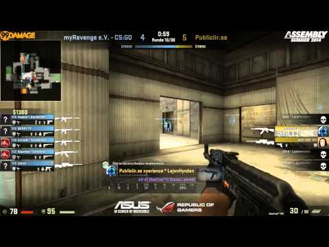ASUS ROG Summer 2014 - Viertelfinale Publiclir vs. myRevenge (de_cache) Map 2