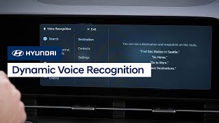 Hyundai How to Use Dynamic Voice Recognition