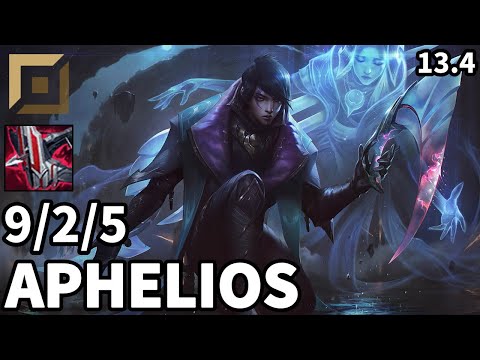 Aphelios Top vs Camille - KR Master  | Patch 13.4