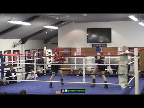 Megan Payne vs Molly Fairhead - FULL FIGHT - Guilford City Boxing Tournament (19/02/2023)