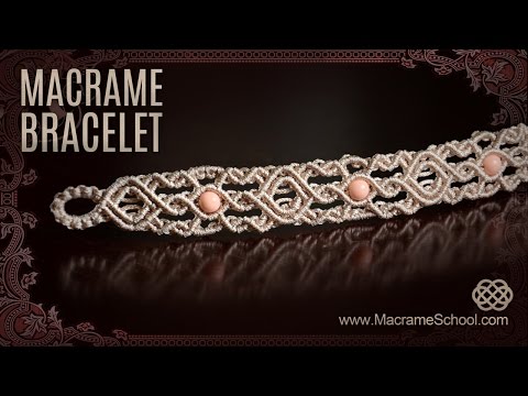 Spiral Macrame Patterns DIY Macrame Spiral Bracelets