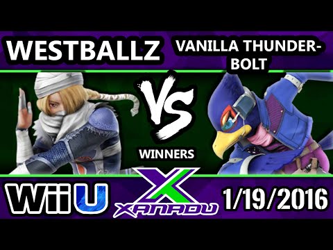 S@X 133 - Tempo | Westballz (Sheik) Vs. Vanilla (ROB, Falco) SSB4 Tournament - Smash Wii U - Smash 4