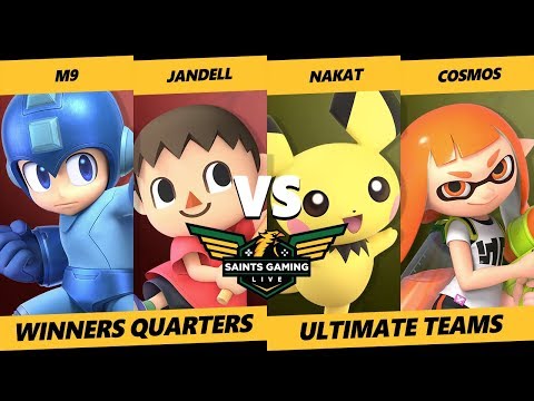 SGL 2019 SSBU - NAKAT & Cosmos Vs. M9 & Jandell - Smash Ultimate Tournament Winners Quarters