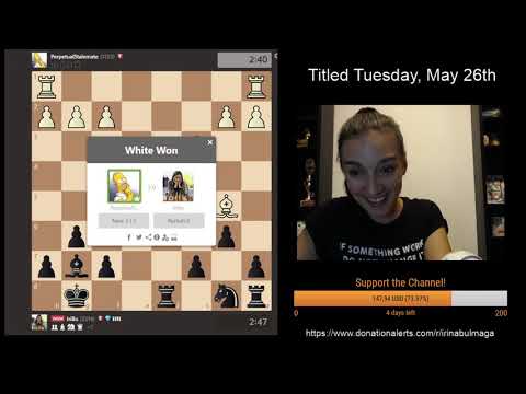 Funniest moment ever with WGM Irina Bulmaga