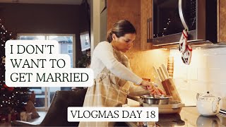 Q&A while I bake peanut butter balls! Kids? Marriage? Job? I lay it all out... | Vlogmas Day 18