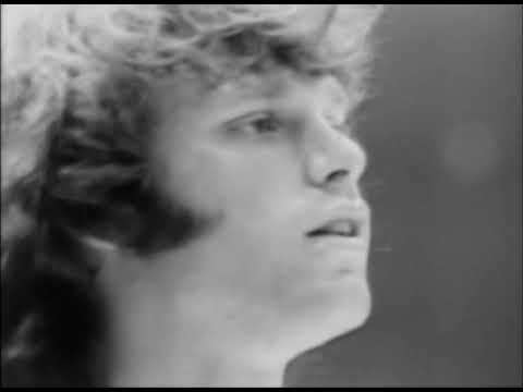 THE DOORS--CRYSTAL SHIP & LIGHT MY FIRE 1967 AMERICAN BANDSTAND