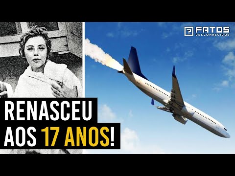 A ÚNICA sobrevivente da queda um avião de 3000 metros