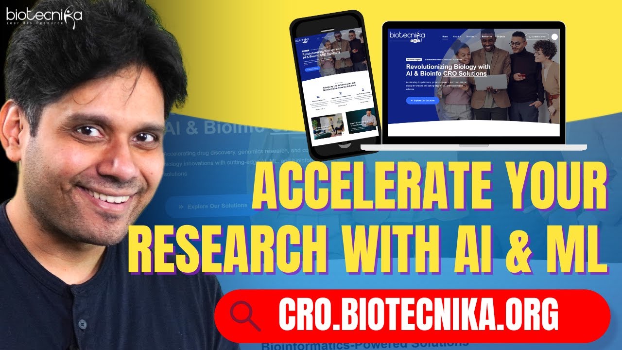 Accelerate Your Research with AI & ML! I CRO.Biotecnika.org