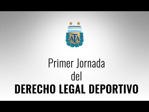 Andrés Paton Urich - Primer Jornada del DERECHO LEGAL DEPORTIVO
