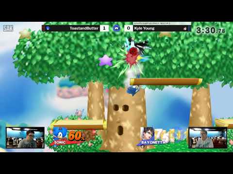 The Smash Lab 147 Losers Quarter Finals - Kyle Young (Bayo) vs ToastandButter (Sonic, Bayo)