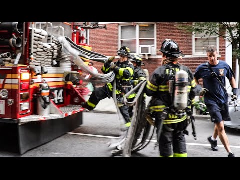 **Pre-Arrival 10-75** [ Manhattan Box 1203 ] All-Hands Fire in 4th Floor Apartment