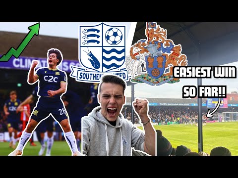 SOUTHEND VS ALTRINCHAM|3-0|THE BEST PERFORMANCE SO FAR AS BLUES BREEZE CLEAR OF ALTY!!