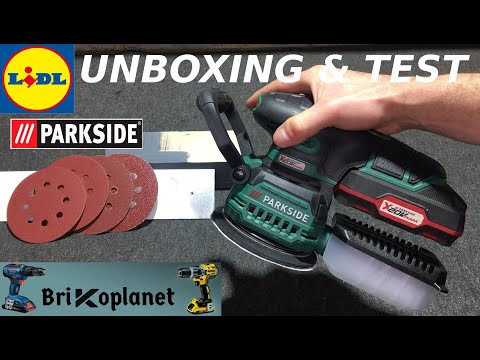 Miniatura del vídeo: lijadora excéntrica Ø125 a batería y uso práctico