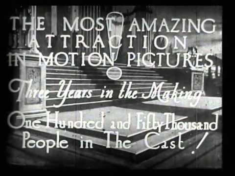 Ben-Hur: A Tale Of The Christ (1927) Official Trailer