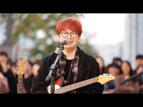 191020 넬(Nell) - 멀어지다 (acoustic ver.) @ 신촌 버스킹