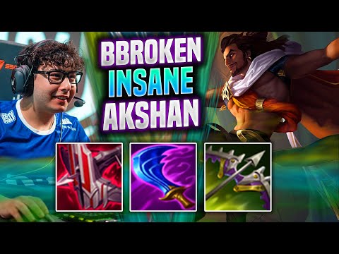 BROKEN BLADE IS INSANE WITH AKSHAN! - G2 Broken Blade Plays Akshan TOP vs Yone! | Preseason 2022