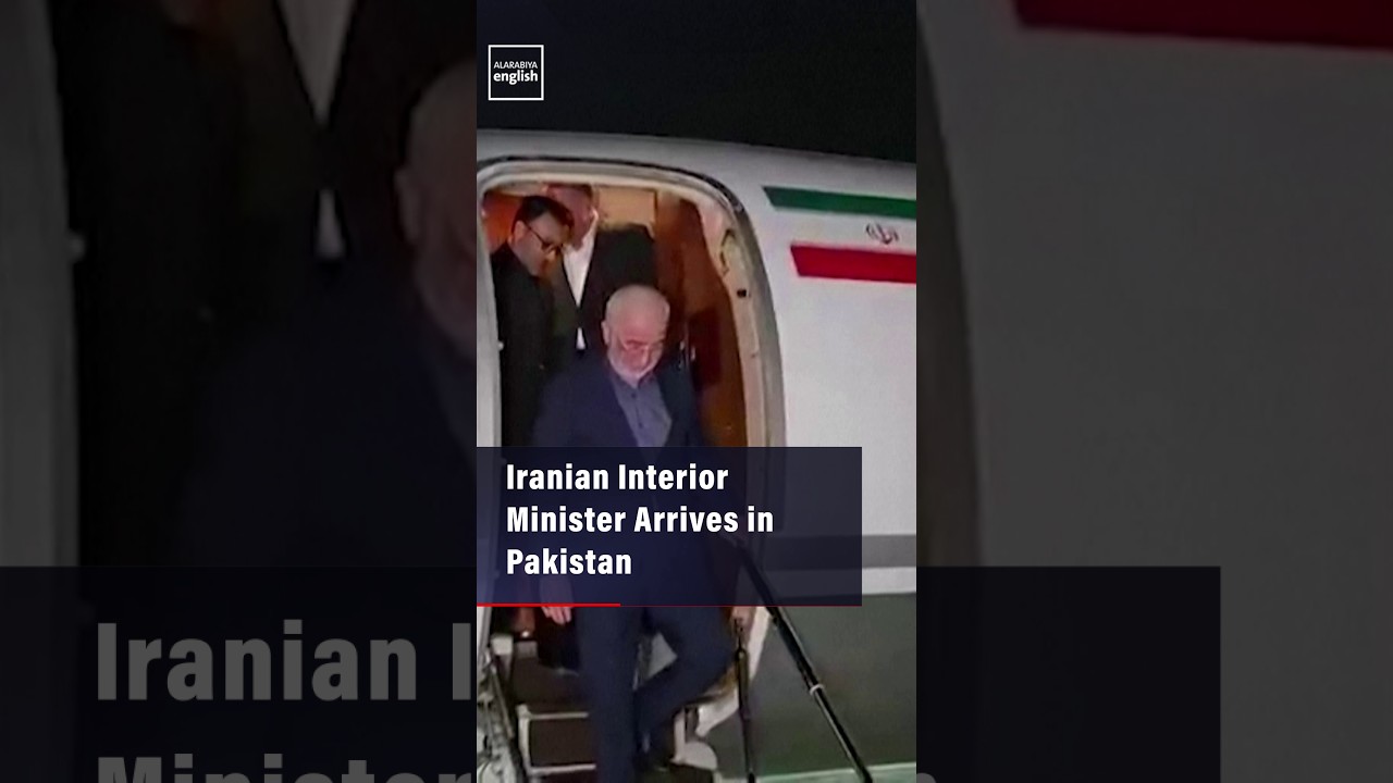 Video | Iranian Interior Minister Arrives in Pakistan
