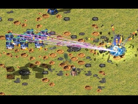 What would happen if Prism Tank flew in the sky?！ -Red Alert2