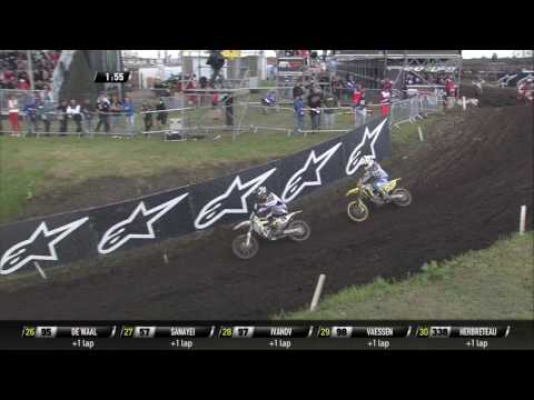 MXGP of Germany 2017 Thomas Kjer Olsen Crash at qualifying race