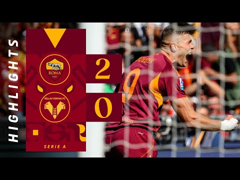 ROMA 2-0 VERONA | SERIE A HIGHLIGHTS 2025-26