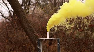 Yellow Smoke Bomb - SBFX Colored Smoke Grenades