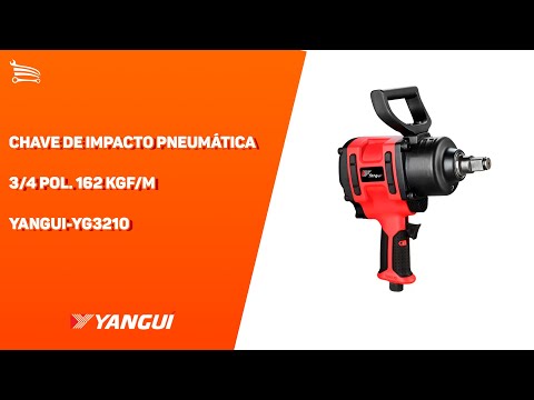 Chave de Impacto Pneumática 3/4 Pol. 162 Kgf/m  - Video