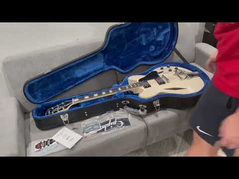 New Guitar: Unboxing the 2023 Epiphone ES-355 Shinichi Ubukata Signature in Classic White