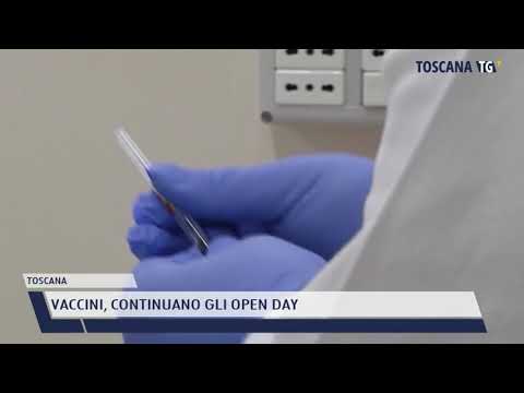 2021-05-31 TOSCANA - VACCINI, CONTINUANO GLI OPEN DAY