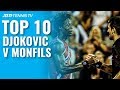 Top 10 Djokovic v Monfils CRAZY POINTS!