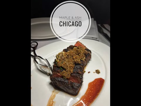 Bordo e freixo: 9,7/10 e $ 605 🥩 #chicago