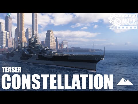 CONSTELLATION, genauer Schlachtkreuzer mit Radar? - World of Warships | [Teaser] [Deutsch] [60fps]
