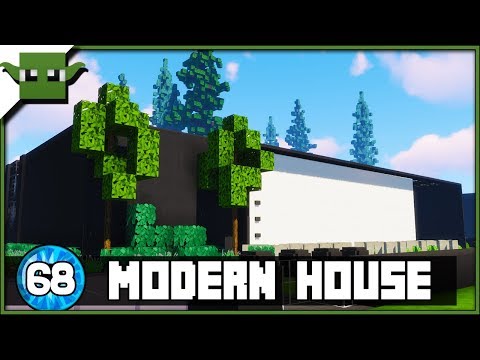 EPIC modern house build in Minecraft 68