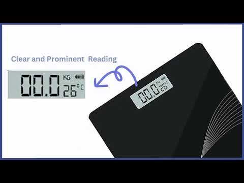 Lcd Digital Bathroom Weighing Scale