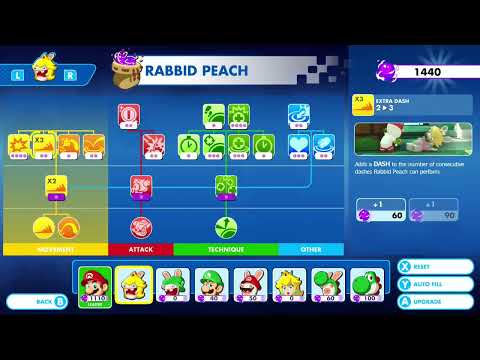 Infinite Skill Tree Upgrades Glitch - Mario + Rabbids
