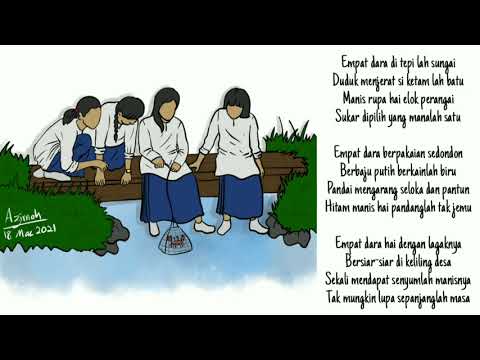 Empat Dara | Lirik | S. Radziah | Orkes Gambus