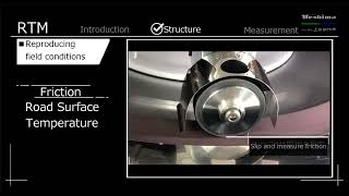 Ueshima RTM Friction Tester Promotional Video