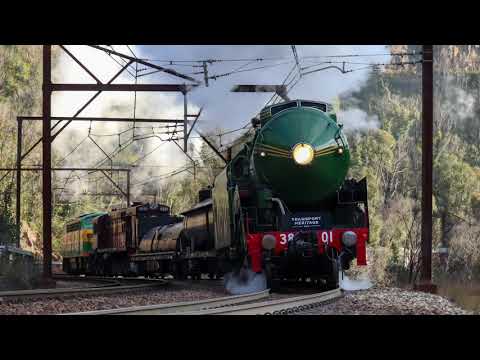 Australian Railways - 6S60 - The 3801 - Rydal & Zig Zag.