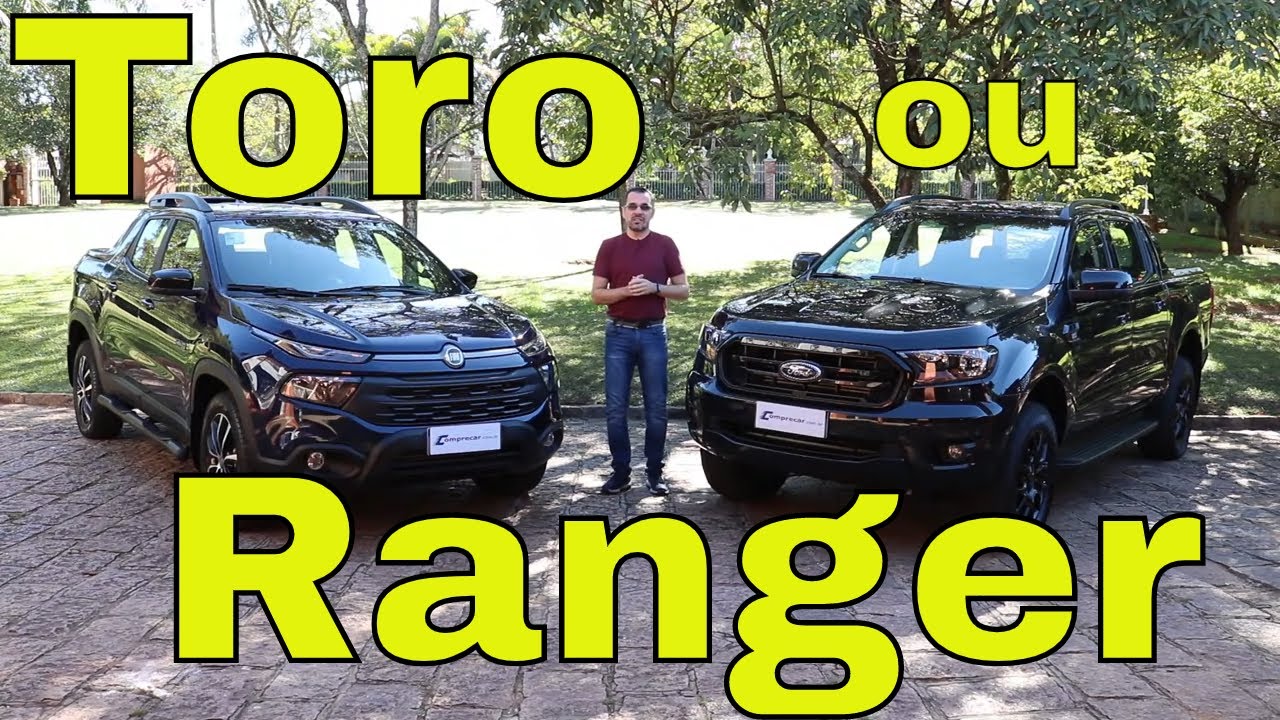 Comparativo: Fiat Toro Ultra x Ford Ranger Black