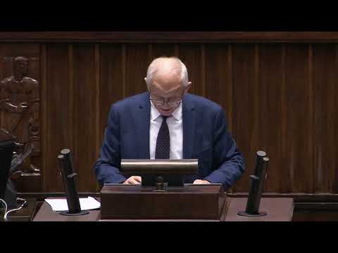 Krzysztof Tchórzewski przedstawia sprawozdanie ws. biopaliw