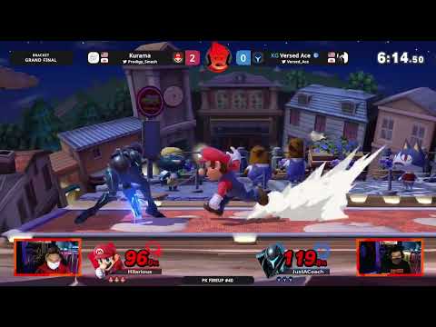 Kurama (Mario) vs Versed Ace (ROB, Dark Samus) - PK Fireup #40 Grand Finals