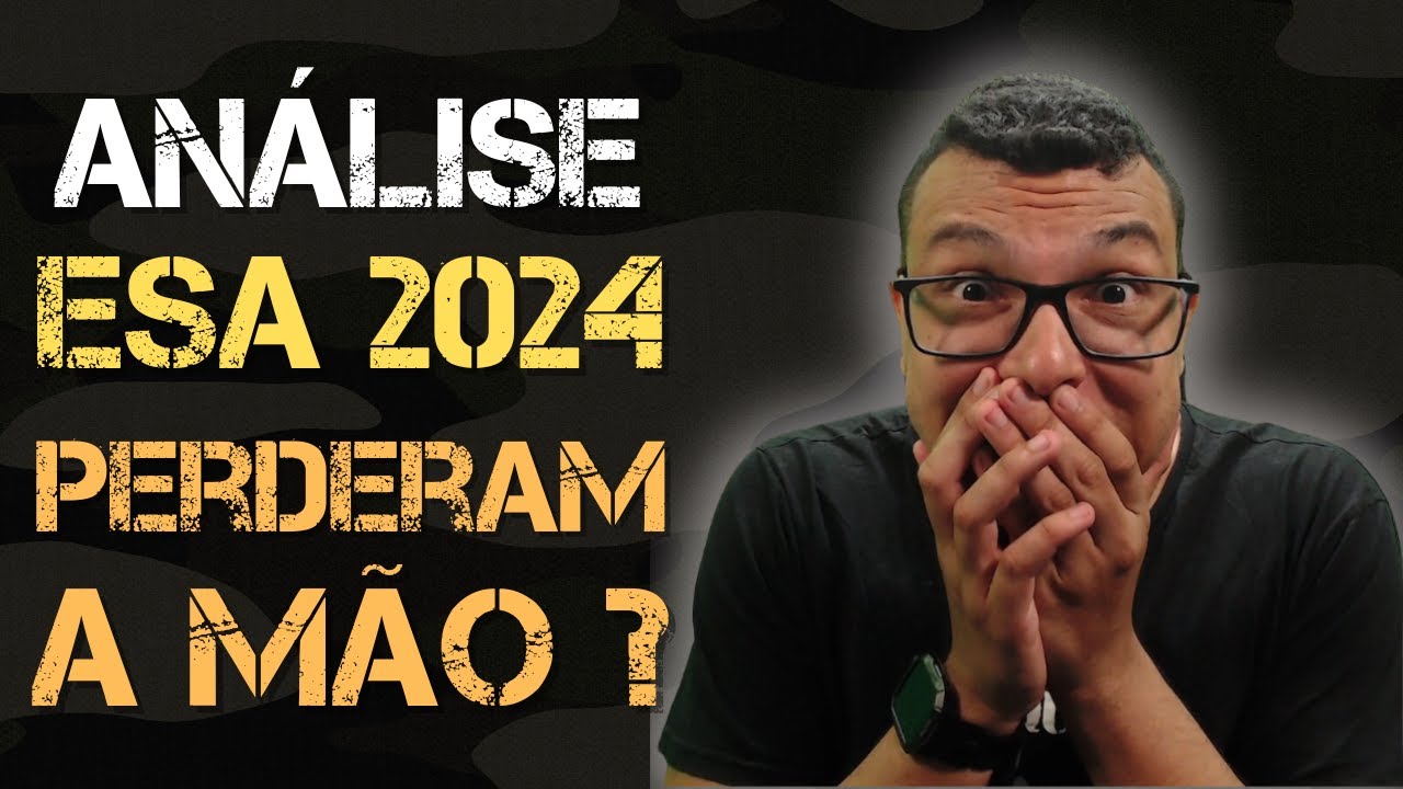 A PROVA DA ESA MAIS DÍFICIL DA HISTÓRIA !! ANÁLISE DA PROVA DE MAT