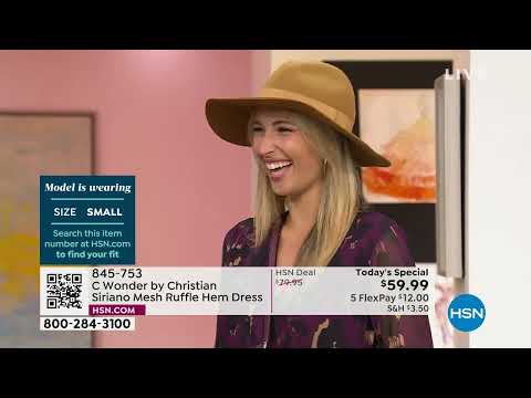 HSN | C. Wonder Christian Siriano Fashions 08.10.2023 - 02 PM