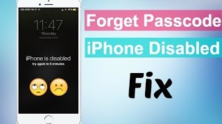 How to Fix Disabled iPhone 2019