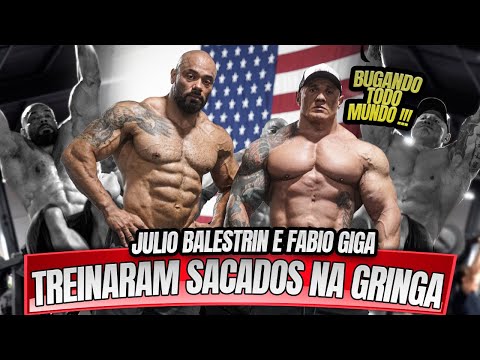 JULIO BALESTRIN E FABIO GIGA TREINARAM SACADOS NA GRINGA !!!