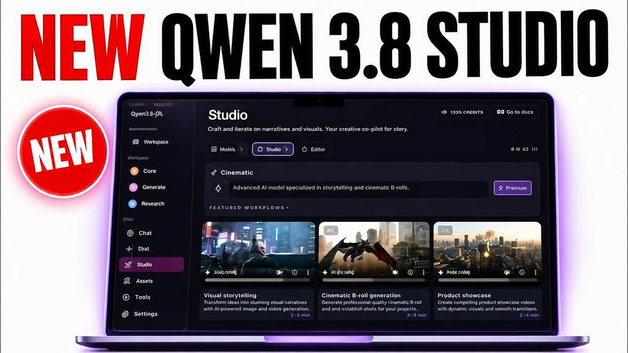 Qwen 3.8 Agentic OS is INSANE... just watch