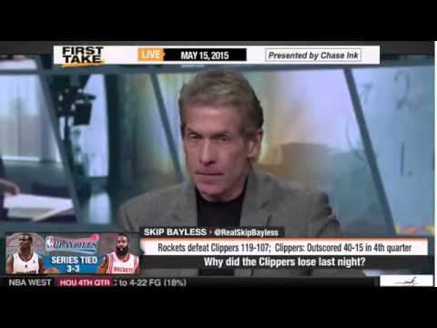 ESPN First Take | Dwight Howard, James Harden Lead Rockets Defeat Clippers Outscored in Game 6